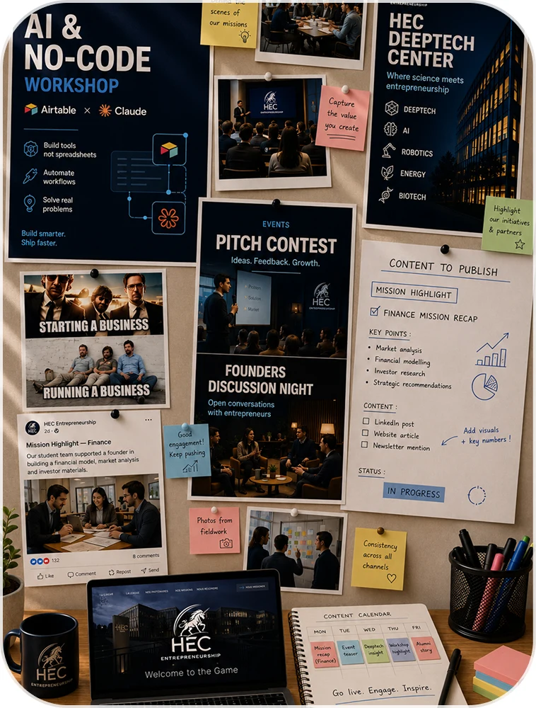 Communication — HEC Entrepreneurship